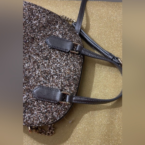 NWOT Kate Spade Chunky Glitter Dome Crossbody Satchel - Picture 13 of 17